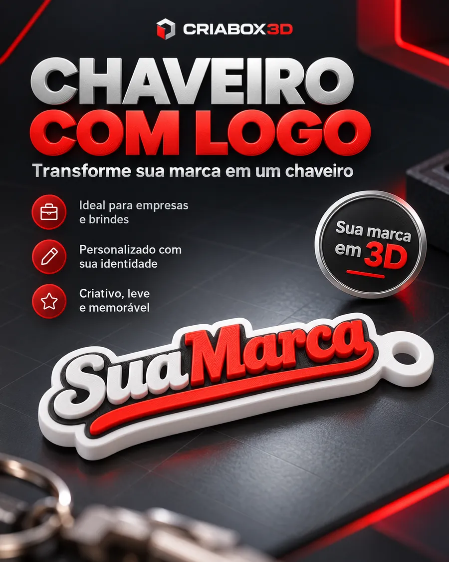 Chaveiro com Logo